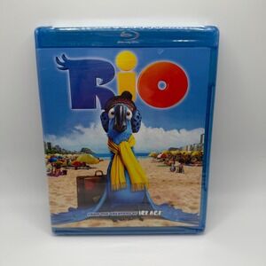 Rio Blu-ray Movie Blue Sky Studios 20th Century Fox Animated Family Comedy NEW